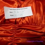 Vintage Taboo dress halter pleated, size‎ L Red Size L Photo 15