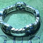 Gucci  Interlocking G Ring Silver 925 Semi Shiny Photo 7
