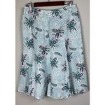 JM Collection  Size‎ 10 A-Line Linen Side Zip Unlined Midi Length Women's Skirt Photo 11