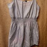 J.Crew Cotton Blue and White striped mini sundress-Size XL Photo 0