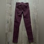 American Eagle  Super Hi-Rise Jeggings Distressed Purple Women’s 6 X-Long Stretch Photo 2