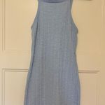 ZARA Baby Blue Mini Dress Photo 0