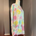 Mud Pie  Colorful Abstract Swim Cover Tunic Top Photo 2