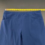 Chico's Blue Pockets Elastic Waistband Pull-On Workout Ankle Pants Size Medium Photo 11