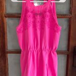 Francesca's Hot Pink Romper Photo 0