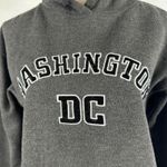 Washington DC Hooded Sweatshirt Hoodie Gray‎ Women Medium "Designed in USA" Gray Photo 1