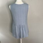 Lucky Brand  VNeck Tank Top Blue Size Small Photo 3