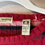 Marsh Landing Vintage Marsh sz S 100% cotton Landing Multicolor Striped Sweater Photo 2