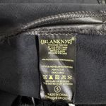 BLANK NYC Women's Black Vegan Leather Shirt Jacket Shacket Size S Photo 4