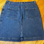 Jones Sport Denim Skirt Women's Size 10 Blue A Photo 9