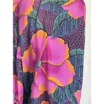 Vintage Tattoo of California Floral Open Blazer Kimono Top Pink Size M Photo 1