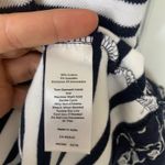 Talbots  navy blue Striped Knit shift Dress Lace Trim Casual nautical‎ Comfort 2X Photo 5