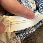 Moon River Anthropologie | | Puff Sleeve Ruffle Printed Babydoll Blouse Size XS Photo 8