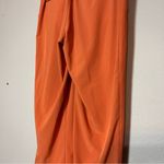 Athleta Brooklyn Ankle Pants High Rise Size 6 Orange Pull On Photo 9