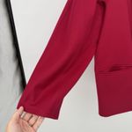 MaxMara Red Wool Blazer Jacket Womens Size US 8 Preppy Photo 2