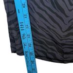 Rails  Callan Charcoal Tiger Striped Belted Jumpsuit Wide Leg Cropped Chic L Photo 10