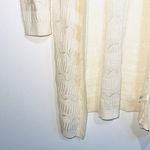 Francesca's Francesca’s Miami Cream Open Front Pointelle Knit Duster Cardigan Photo 4