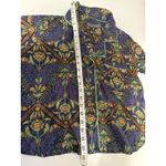 Anthropologie Boho Floral Print Button Down Top Pajama Top Photo 5