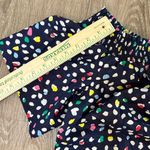 J.Crew  Ratti Navy with Colored Polka Dots Off Shoulder Top Size 8 Whimsical​​ Photo 5