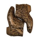 Zodiac  Brown & Tan Snake Multi Ankle Boots(6M) Photo 4