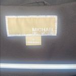 Michael Kors Chocolate Trench Coat with Gold Details Photo 1