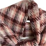 Charlie Paige  Red Pink White Fringe Scarf Soft Warm 100% Polyester NEW Tags Photo 5