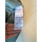 Carhartt Womens Large Green Relaxed Work Rain Defender Outdoor Logo Hoodie Photo 3