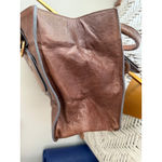 Chloé Vintage Chloe Brown Leather Tote Photo 2