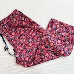 Cacique Plus High Rise Wide Leg Hot Pink Floral Satin Print Pajama Pants 26/28 Photo 7