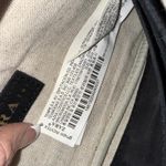 ZARA  Black Leather Minimalist Old Money Gold Chain Clutch Crossbody Wristlet New Photo 9