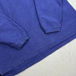 Patagonia Vintage ‎ Long Sleeve Polo Shirt Royal Blue Womens 12 Photo 2