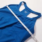 Toad & Co Blue Racerback Outdoor Dress with Pocket Shelf Bra Sleeveless Photo 5