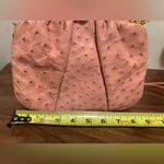 Judith Leiber 1986  ostrich shoulder/clutch pink gold Photo 9