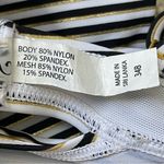 Soma  Bandeau Tankini Swim Top Women’s Size 34B Striped Convertible Straps Ruched Photo 11