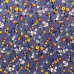 Denim And Co Womens Peplum Top Size 1X Prairie Floral Bohemian Festival Indie Blue Photo 4