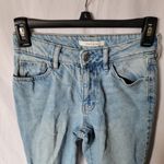 PacSun  Light Wash Mid Rise Straight Leg Cropped Ankle Mom Jeans Size 23 Photo 2