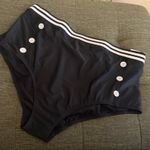 Curvagile High Waisted Bikini Bottoms Tummy Control with Side Pockets Full Coverage Photo 7