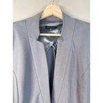 Universal Standard Miranda Smoking Jacket Gray Blazer Size XS ($215) Office Photo 2