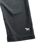 PINK - Victoria's Secret Pink Victoria’s Secret Yoga 2016 Low Rise Sequin Capri Fold Over Leggings Size M Photo 1