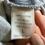 Le lis  Collection halter denim belted open back‎ mini dress Large Photo 5