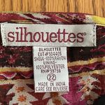 Silhouettes  V Neck Mini Dress Size 22 Photo 4