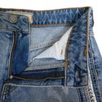 Free People Womens 2 Side Stripe Embellished Denim Miniskirt Photo 8