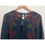 Free People  Poppy Fields Empire Waist Bell Dress Boho Sleeve Witchy Whimsical XS Photo 3