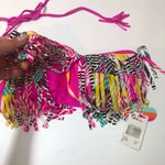 Raisin's  Geo-Print Fringe 2 Piece Bikini, pink Med Photo 6
