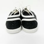 Jack Rogers NWT | Women's Low Top Lia Black Glitter Sneakers Shoes Sz. 7 Photo 3