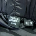 Opening Ceremony Black Windbreaker Parachute Zipper Crop Trousers Rain Pants XS Photo 3