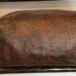 ETRO Red Paisley Boston Travel Bag Speedy 30 Top Handle Tote Lock and Keys Photo 9