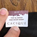 Cacique NWT Shape by  The Slimmer Ultra High Waist Shorts 26/28 Shapewear Black Photo 7