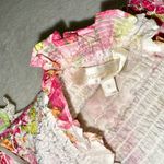 Love Shack Fancy  Deanna Halter Floral Mini Dress size Small Photo 6