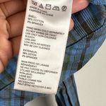 Urban Outfitters As If Plaid Blue Green Cropped Jacket Women’s Sz L Photo 8